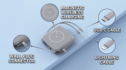 Power bank 5 in 1
